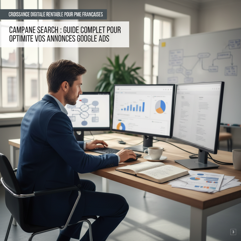 Campagne Search : Guide complet pour optimiser vos annonces Google Ads