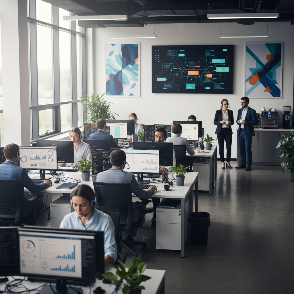 Call centre : définition, fonctionnement et rôle du centre téléphonique
